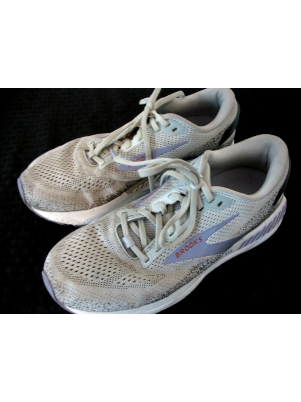 Brooks Ariel GTS 24 Shoes Women's 10 Grey Purple Road Running Comfort Stability